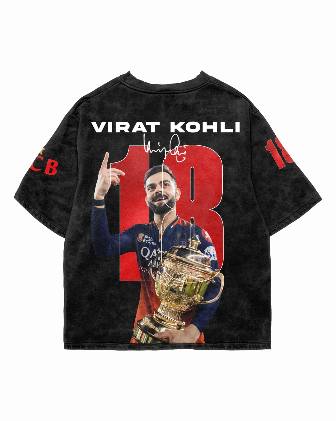 RCB Legacy 18 Acid Wash Tee