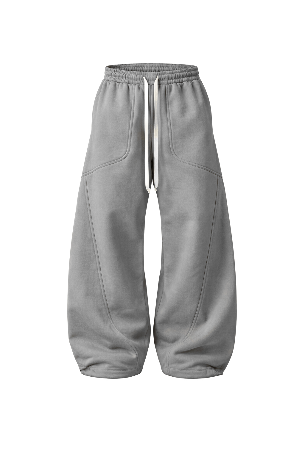 Cloud Grey Oversized Sweatpants