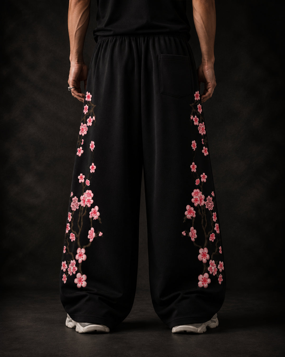 Petalfall Embroidered Pants