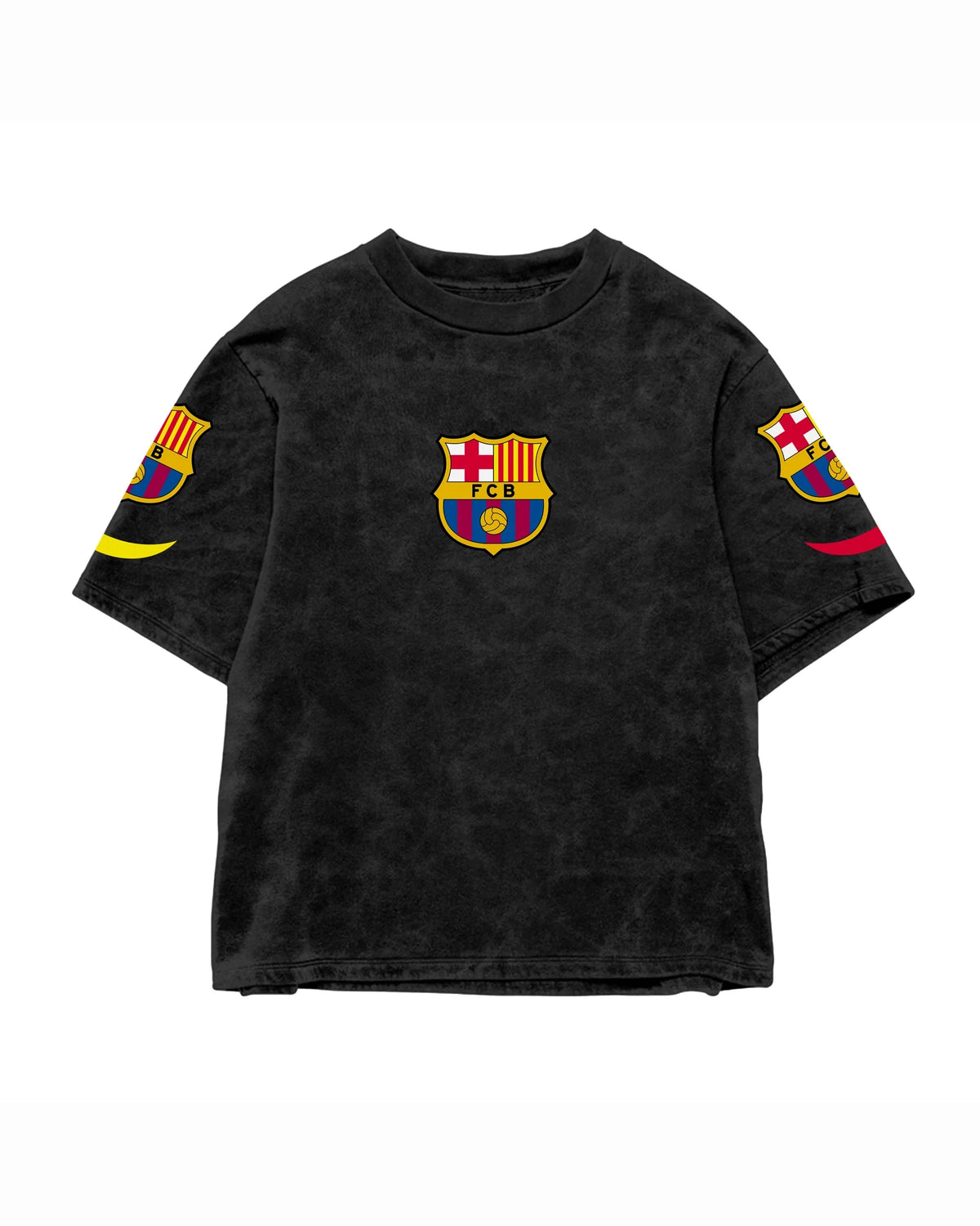 Messi Icon 10 Acid Wash Oversized Tee
