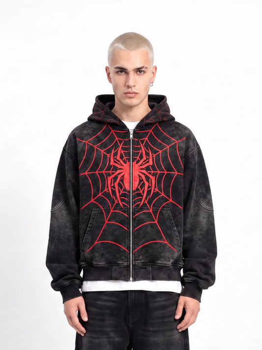 Web Slinger Zip-Up Hoodie