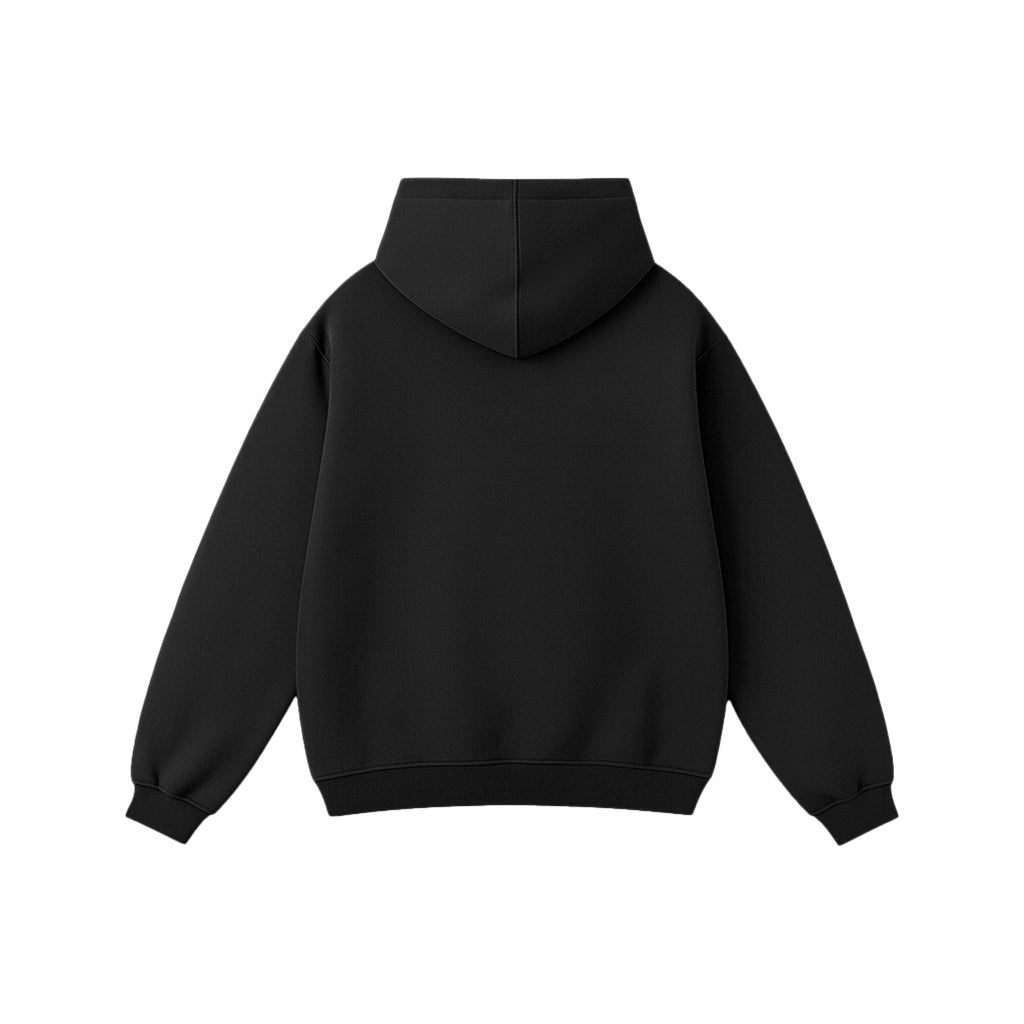 BLACK OVERSIZED HOODIE