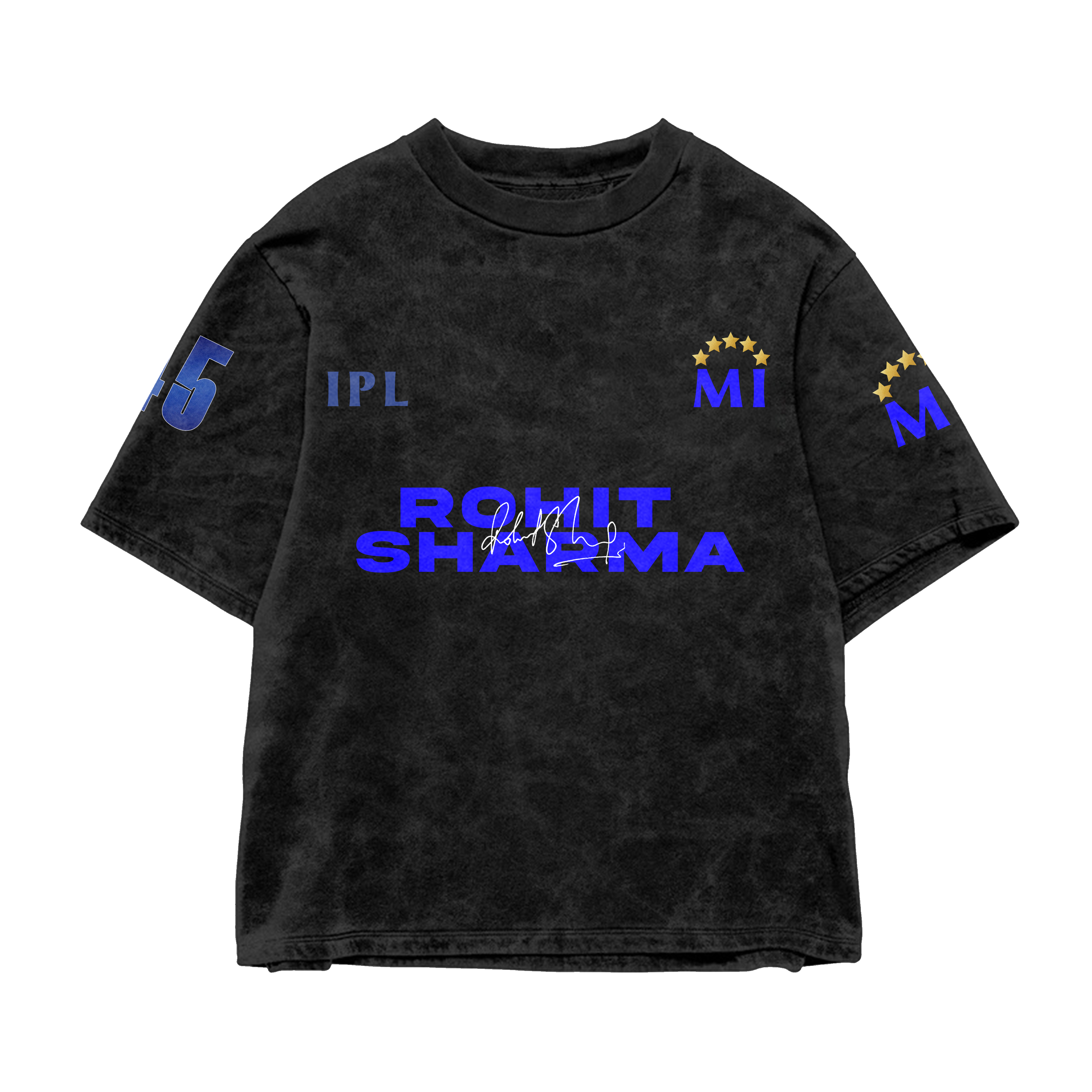 Sharma 45 Acid-Wash Oversized Tee