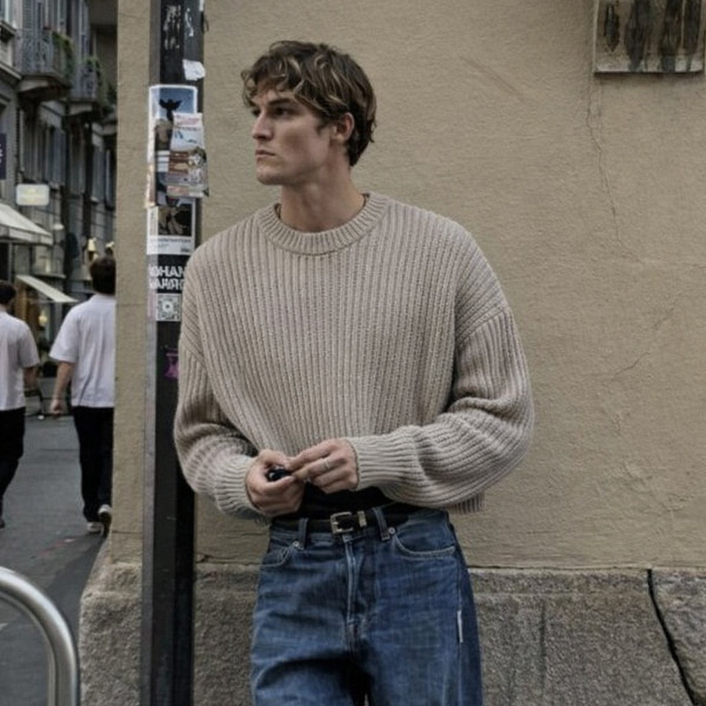 Desert Oat Oversized Knitwear