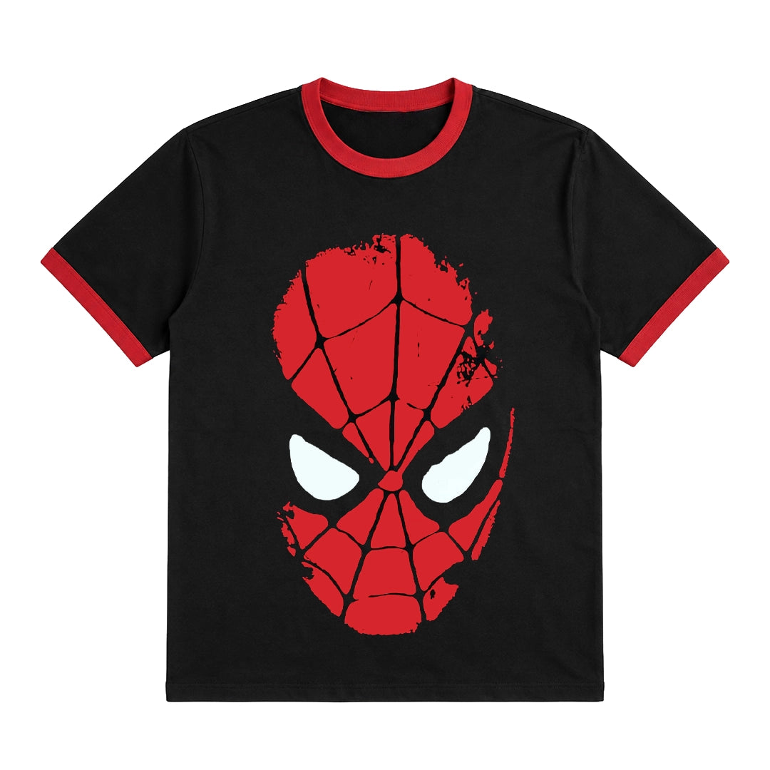 Spider-Verse Mask Ringer Tee