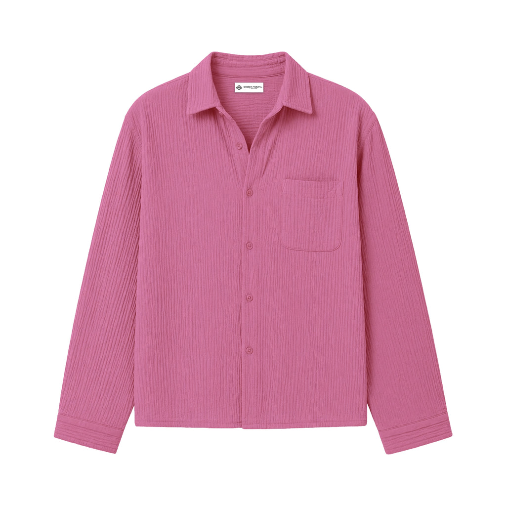 Pink Gauze Shirt