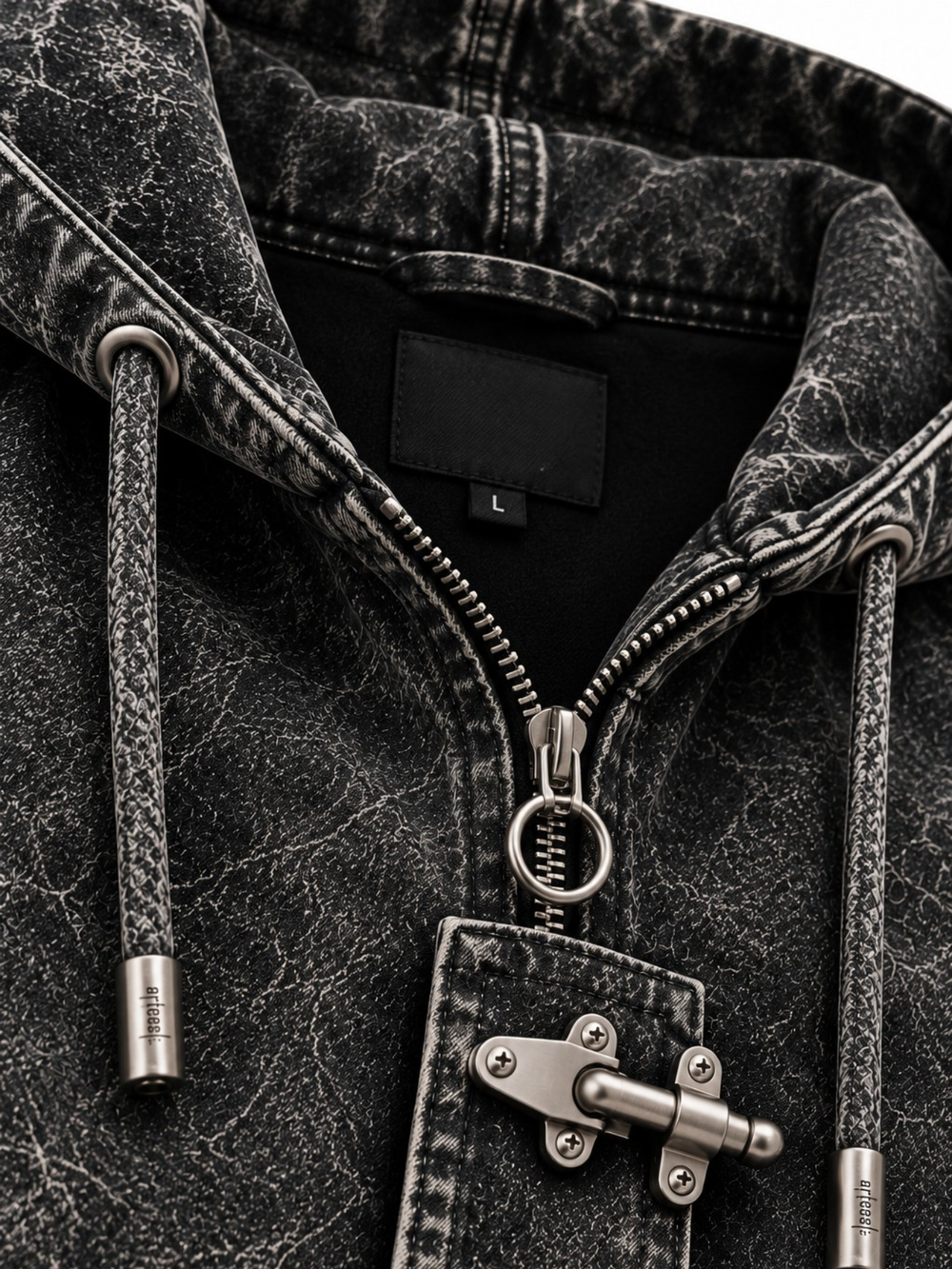 Obsidian Wash Hoodie