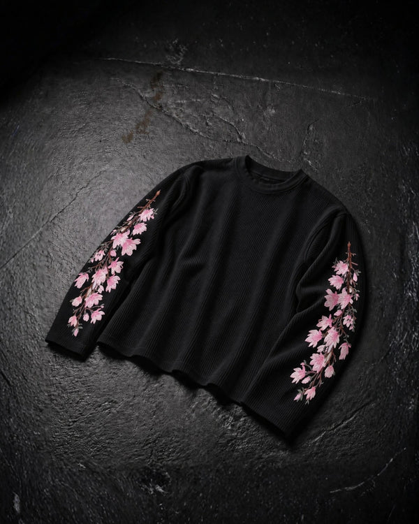 Sakura Reverie Waffle - Black