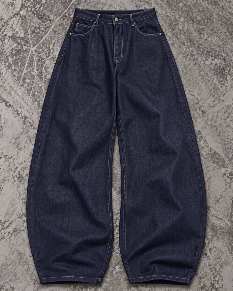 Deep Ocean Barrel Fit Denim