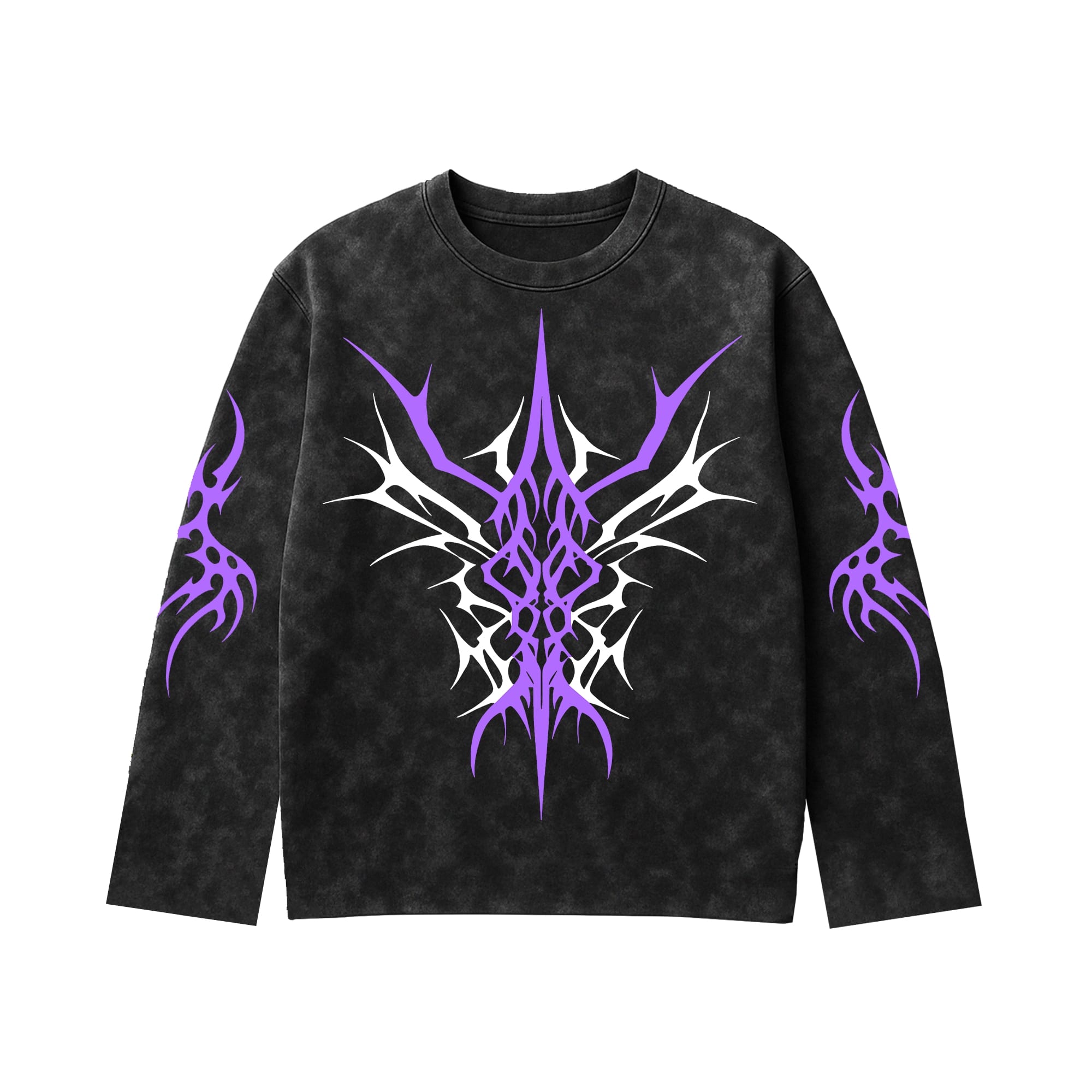 PURPLE SERAPH VOID FULL SLEEVE T-SHIRT