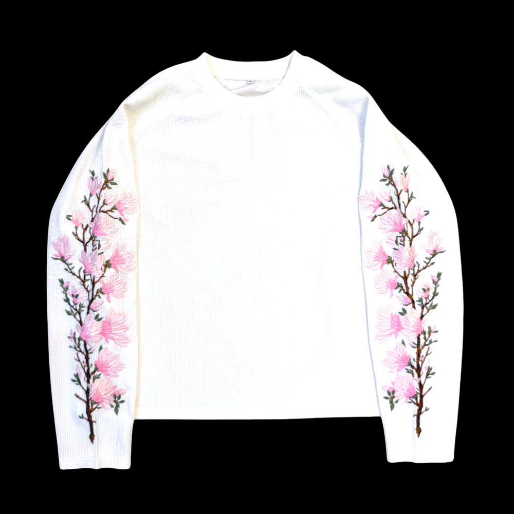 Bloodline White Waffle Tee