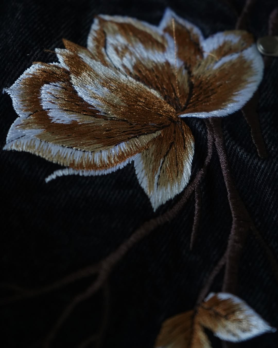 Noir Bloom Clasp Jacket
